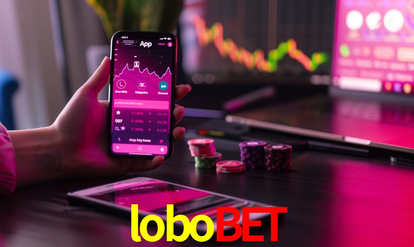 Comparação APP mobile vs versão web da lobobet